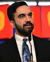 NYC Mayor Mamdani Speaks To The Media In New York City