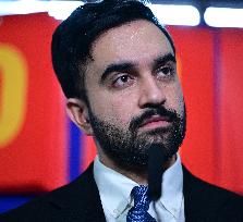 NYC Mayor Mamdani Speaks To The Media In New York City