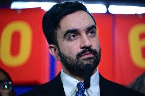 NYC Mayor Mamdani Speaks To The Media In New York City