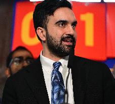 NYC Mayor Mamdani Speaks To The Media In New York City