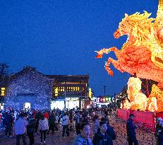 Giant Zodiac Horse Themed Festivel Lantern