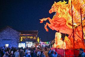 Giant Zodiac Horse Themed Festivel Lantern