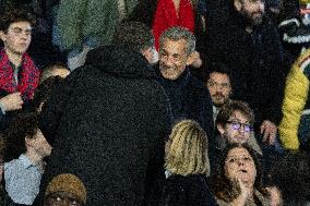 Celebs L1 football match PSG v LOSC - Paris
