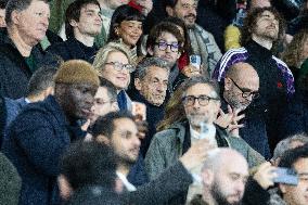 Celebs L1 football match PSG v LOSC - Paris