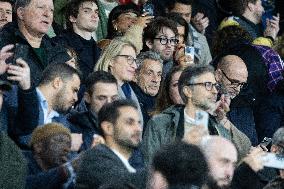 Celebs L1 football match PSG v LOSC - Paris