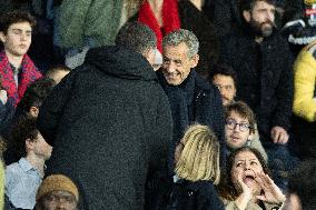Celebs L1 football match PSG v LOSC - Paris