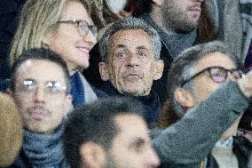 Celebs L1 football match PSG v LOSC - Paris