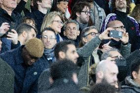 Celebs L1 football match PSG v LOSC - Paris