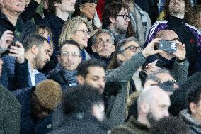 Celebs L1 football match PSG v LOSC - Paris