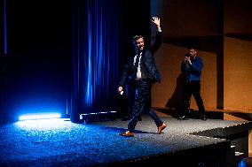 Marine Le Pen Attends Reception For Candidate Frank Allisio - Marseille