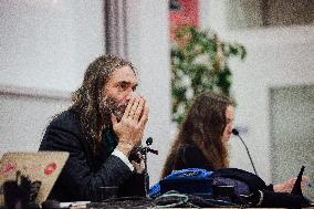 Cedric Villani At Sciences Po Rennes Conference - France
