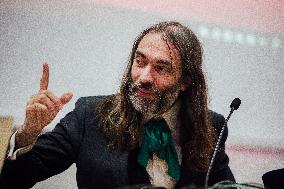 Cedric Villani At Sciences Po Rennes Conference - France