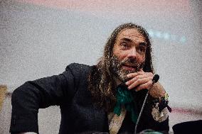 Cedric Villani At Sciences Po Rennes Conference - France