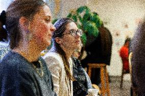 Aurore Berge Visits La Cohue Cooperative - France