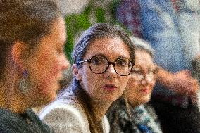 Aurore Berge Visits La Cohue Cooperative - France