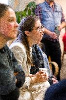 Aurore Berge Visits La Cohue Cooperative - France