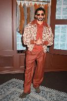 MFW - Celebs At Zegna Fashion Show