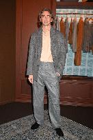 MFW - Celebs At Zegna Fashion Show