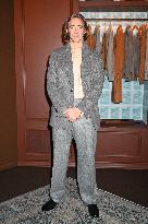 MFW - Celebs At Zegna Fashion Show