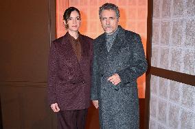 MFW - Celebs At Zegna Fashion Show
