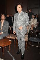 MFW - Celebs At Zegna Fashion Show