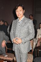 MFW - Celebs At Zegna Fashion Show