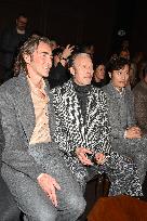 MFW - Celebs At Zegna Fashion Show