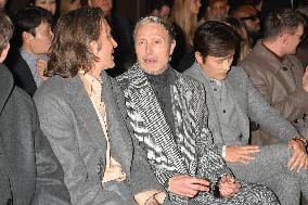 MFW - Celebs At Zegna Fashion Show