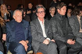 MFW - Celebs At Zegna Fashion Show