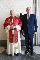 Pope Leo XIV Meets Prince Albert of Monaco - Vatican
