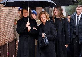 Funeral Of Princess Irene of Greece - Madrid