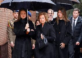 Funeral Of Princess Irene of Greece - Madrid