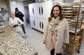 Paris Mayor Candidate Sarah Knafo Campaigning - France