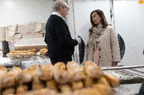 Paris Mayor Candidate Sarah Knafo Campaigning - France