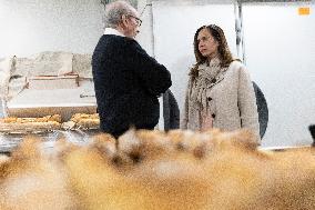 Paris Mayor Candidate Sarah Knafo Campaigning - France