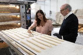 Paris Mayor Candidate Sarah Knafo Campaigning - France