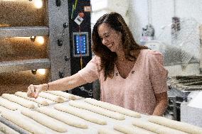 Paris Mayor Candidate Sarah Knafo Campaigning - France