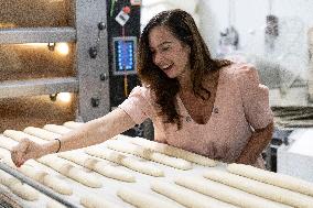 Paris Mayor Candidate Sarah Knafo Campaigning - France