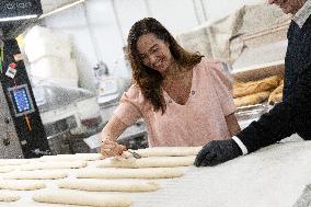 Paris Mayor Candidate Sarah Knafo Campaigning - France