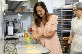 Paris Mayor Candidate Sarah Knafo Campaigning - France