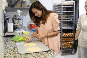 Paris Mayor Candidate Sarah Knafo Campaigning - France