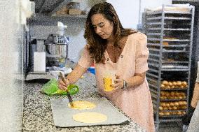 Paris Mayor Candidate Sarah Knafo Campaigning - France