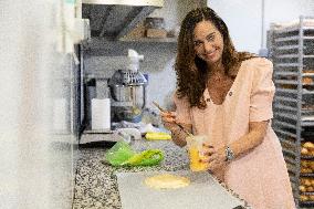 Paris Mayor Candidate Sarah Knafo Campaigning - France
