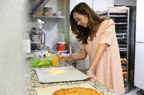 Paris Mayor Candidate Sarah Knafo Campaigning - France