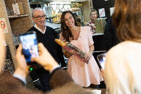 Paris Mayor Candidate Sarah Knafo Campaigning - France