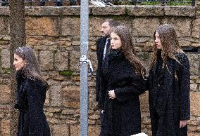 Funeral Of Princess Irene of Greece - Madrid