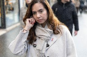 Paris Mayor Candidate Sarah Knafo Campaigning - France