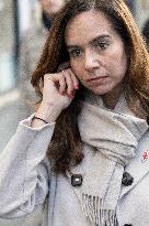 Paris Mayor Candidate Sarah Knafo Campaigning - France