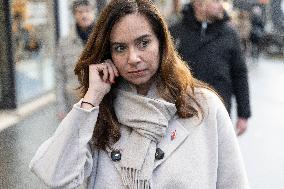 Paris Mayor Candidate Sarah Knafo Campaigning - France