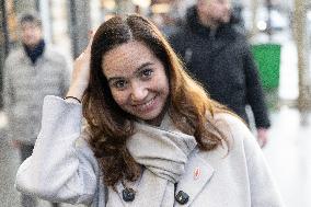 Paris Mayor Candidate Sarah Knafo Campaigning - France